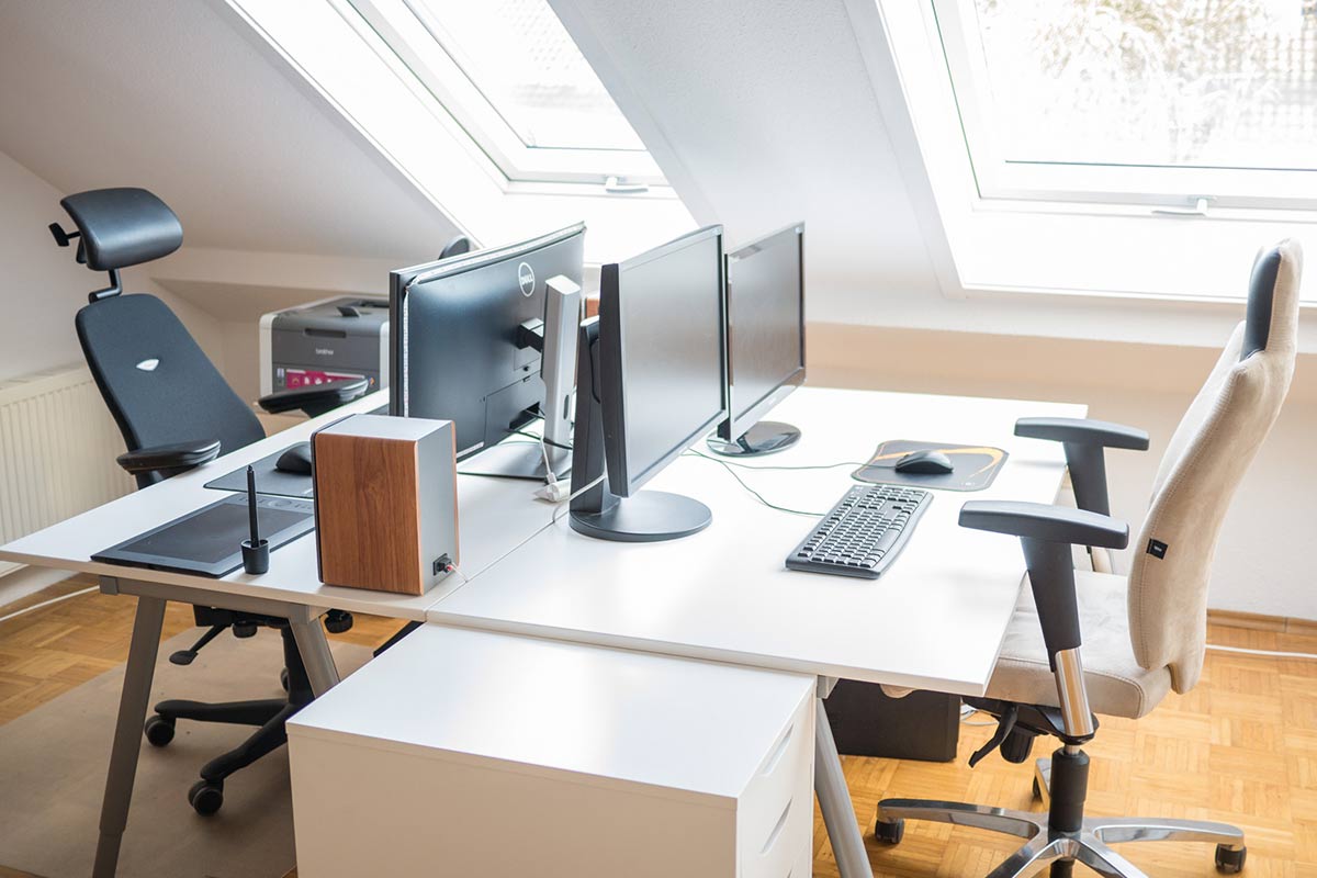 Büroräume der Webdesign Agnetur in Radolfzell