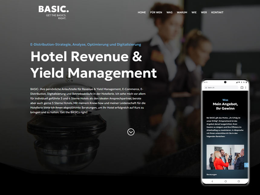Hotel Revenue & Yield Management in Zürich